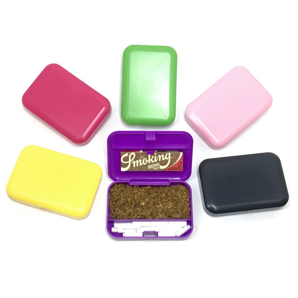 SMO Protable Plastic Tobacco P - Smoking & Vaping Accessories 评论和价格