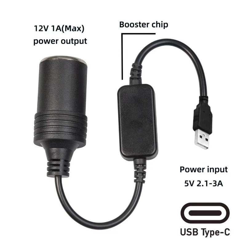 5V 2A USB To 12V Cigarette Lig - Vape Accessory 评论和价格